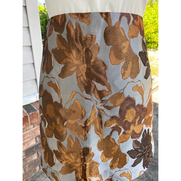 Blue & Copper Skirt - Picture 2 of 4